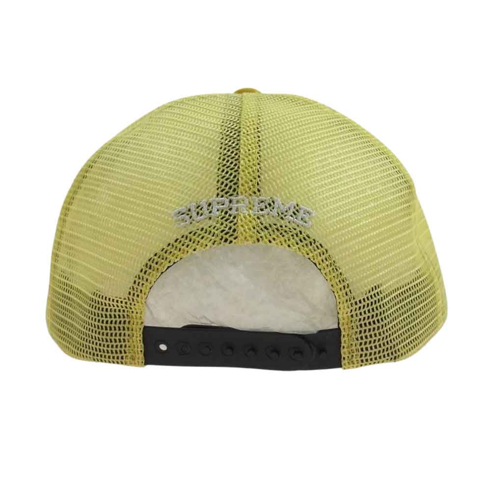 Supreme シュプリーム WORLD FAMOUS INDUSTRIAL SUPPLY ワッペン メッシュ キャップ イエロー系【中古】