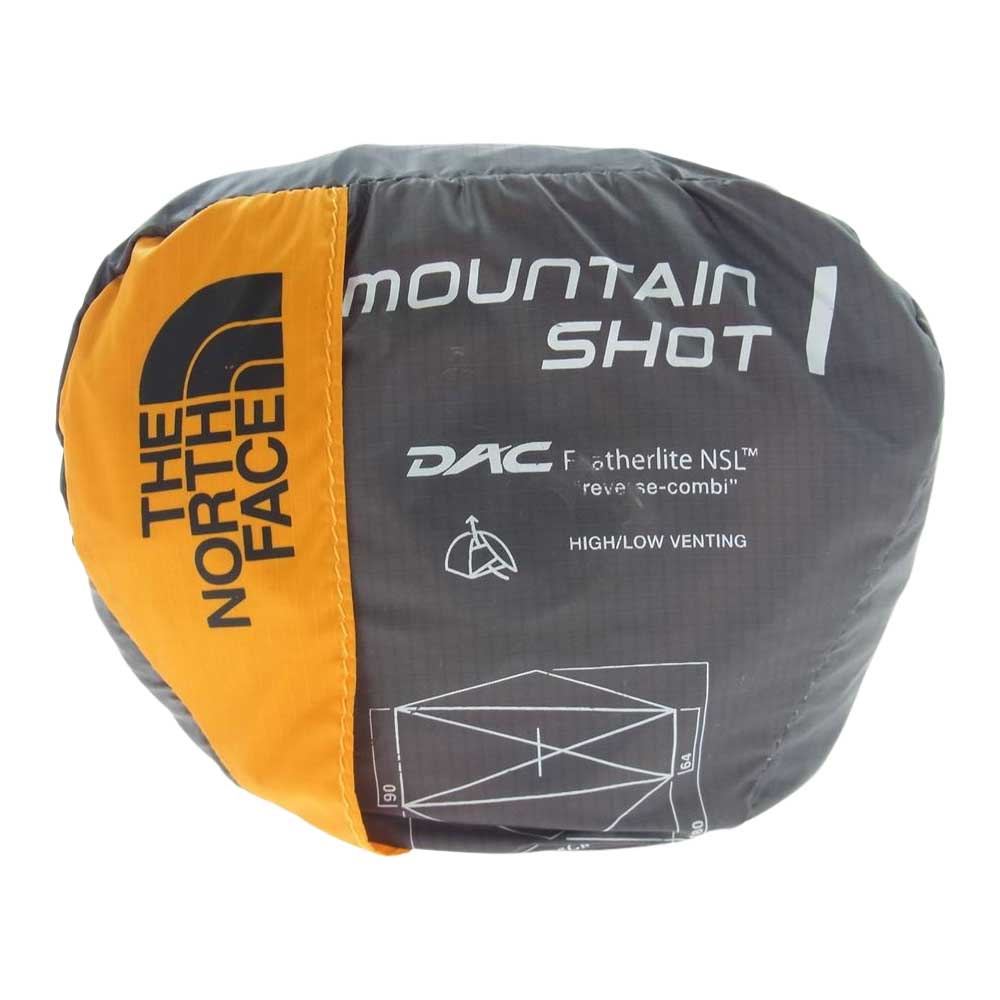 THE NORTH FACE ノースフェイス NV22004 MOUNTAIN SHOT 1 マウンテン ショット テント サフランイエロー【新古品】【未使用】【中古】