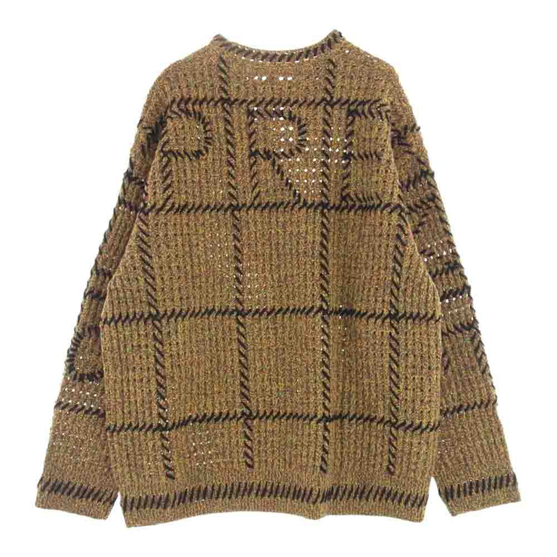 約695cm身幅Supreme シュプリーム ニット 23SS Quilt Stitch Sweater