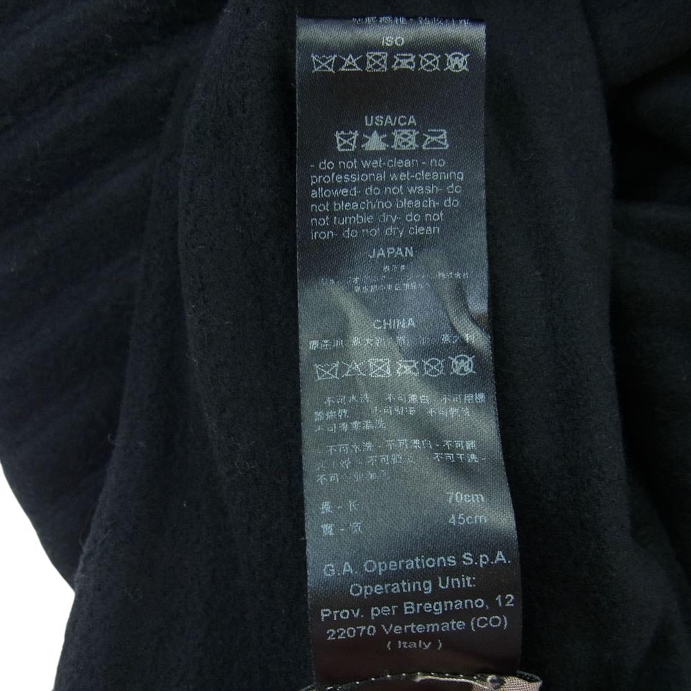 ARMANI COLLEZIONI アルマーニコレッツォーニ BC3801-17-02 マフラー ストール ブラック系【中古】