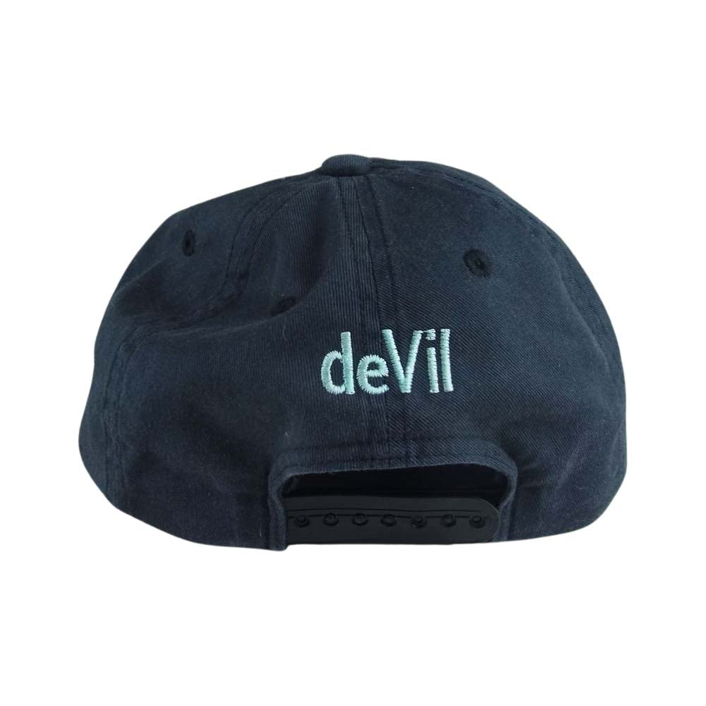 SAINT MICHAEL セントマイケル 23AW SM-A23-0000-048 CAP DEVIL キャップ デビル 帽子 ダークネイビー系 OS【中古】