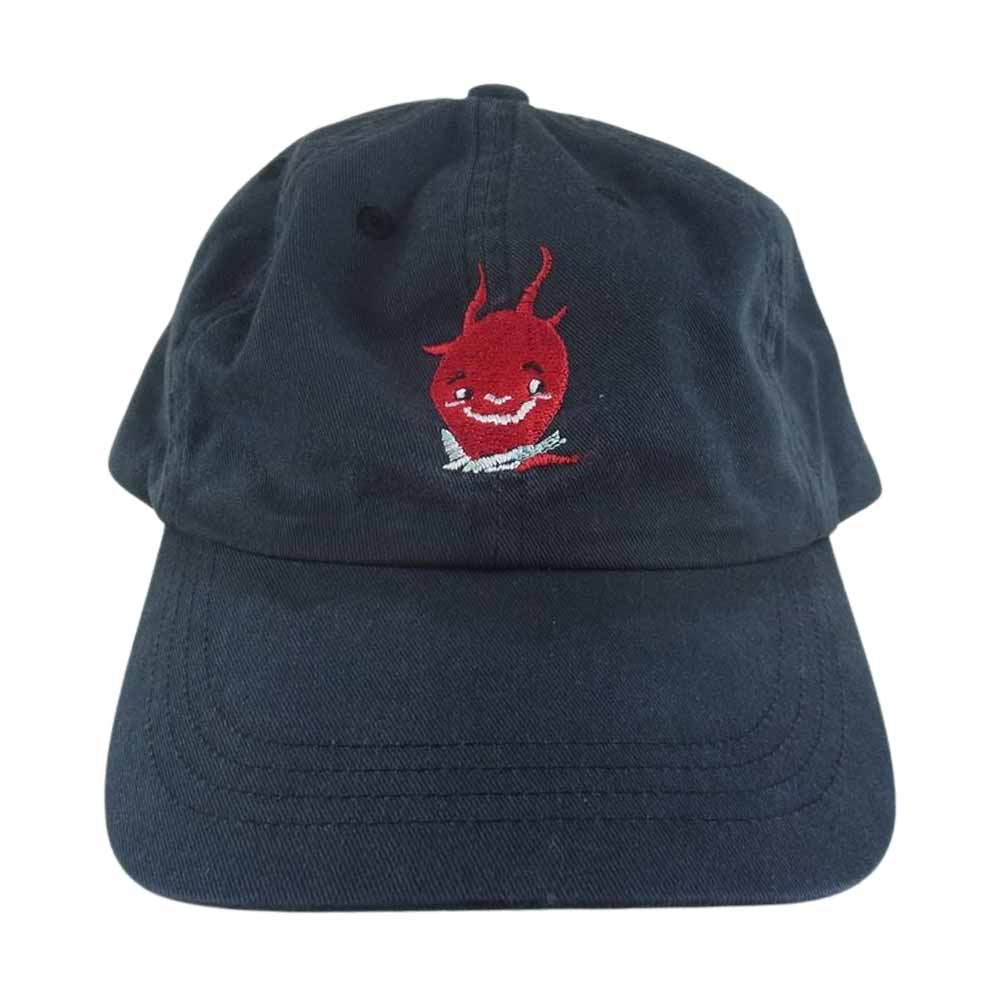 SAINT MICHAEL セントマイケル 23AW SM-A23-0000-048 CAP DEVIL キャップ デビル 帽子 ダークネイビー系 OS【中古】