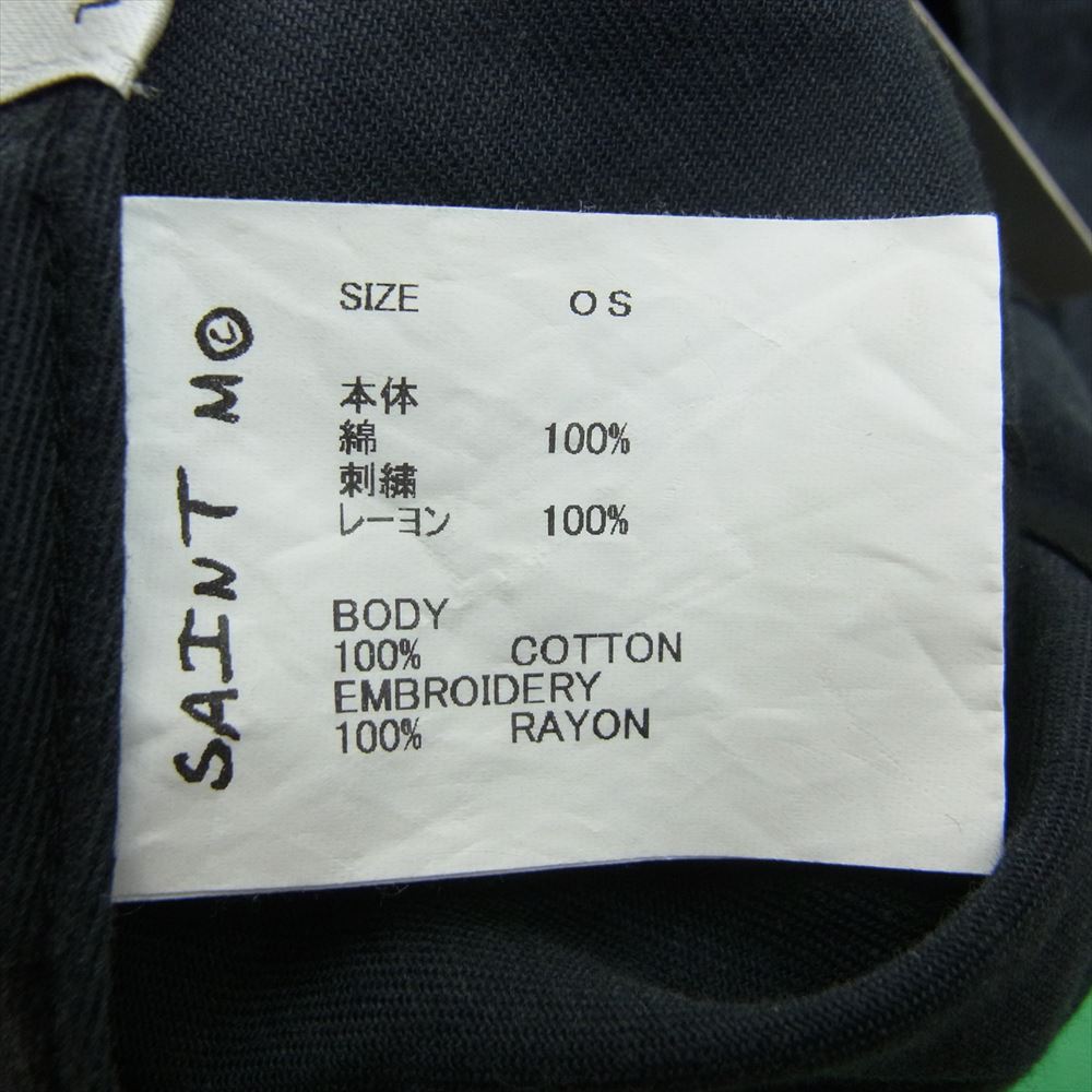 SAINT MICHAEL セントマイケル 23AW SM-A23-0000-048 CAP DEVIL キャップ デビル 帽子 ダークネイビー系 OS【中古】