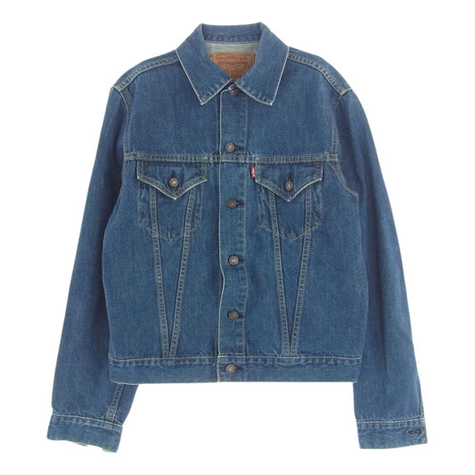 Levi's リーバイス 71557 3rd デニム トラック ジャケット インディゴブルー系 40【中古】