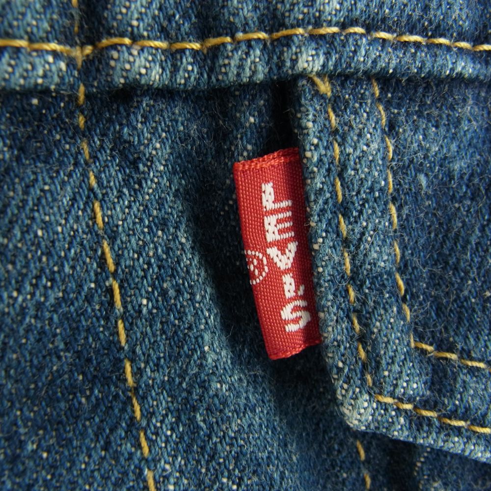 Levi's リーバイス 71557 3rd デニム トラック ジャケット インディゴブルー系 40【中古】