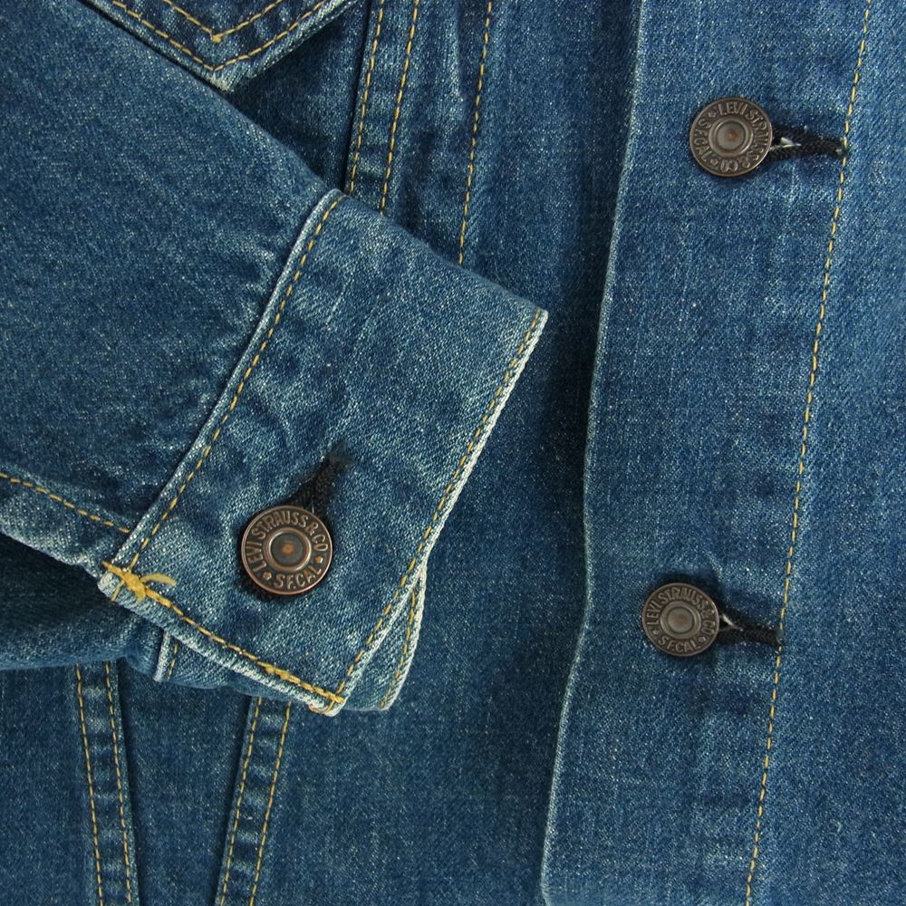 Levi's リーバイス 71557 3rd デニム トラック ジャケット インディゴブルー系 40【中古】