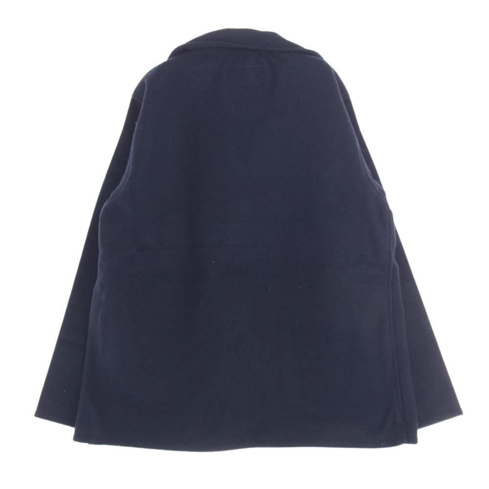 メルトン USA製 CPO スキッパー プルオーバー ジャケット ネイビー系 M【中古】