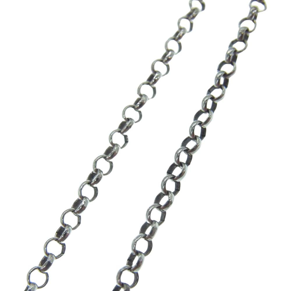 CHROME HEARTS クロムハーツ（原本無） NECKCHAIN ロールチェーン R18 18inch 18インチ シルバー系【中古】