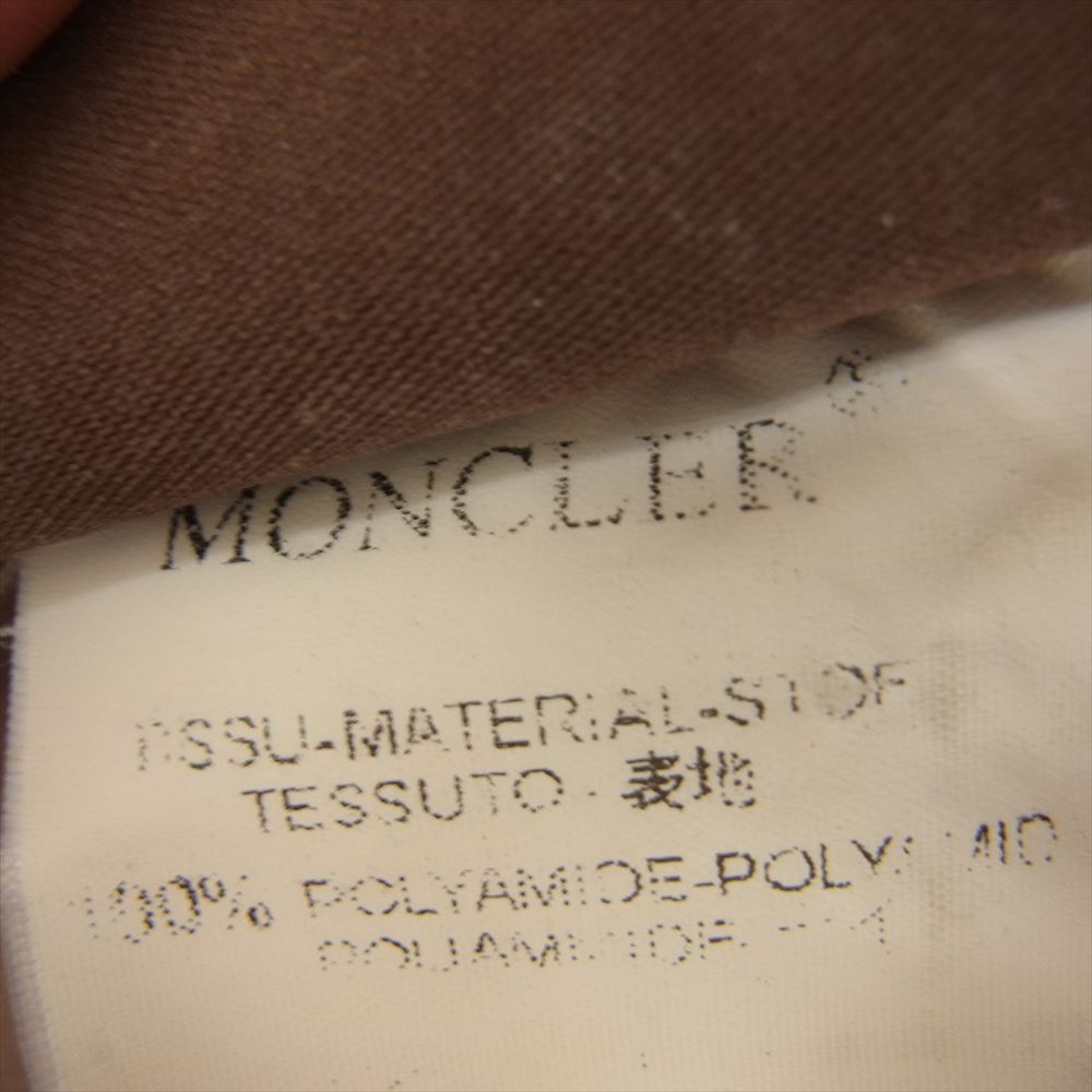 MONCLER モンクレール G32-003 CLASSE1 ダウン コート ジャケット ベージュ系【中古】