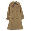 HYKE ハイク 15SS 151-17005 COTTON BELTED TRENCH COAT コットン ベルテッド トレンチ コート ライナー付き ライトブラウン系 1【中古】