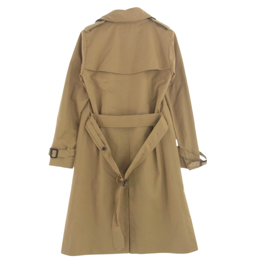 HYKE ハイク 15SS 151-17005 COTTON BELTED TRENCH COAT コットン ベルテッド トレンチ コート ライナー付き ライトブラウン系 1【中古】