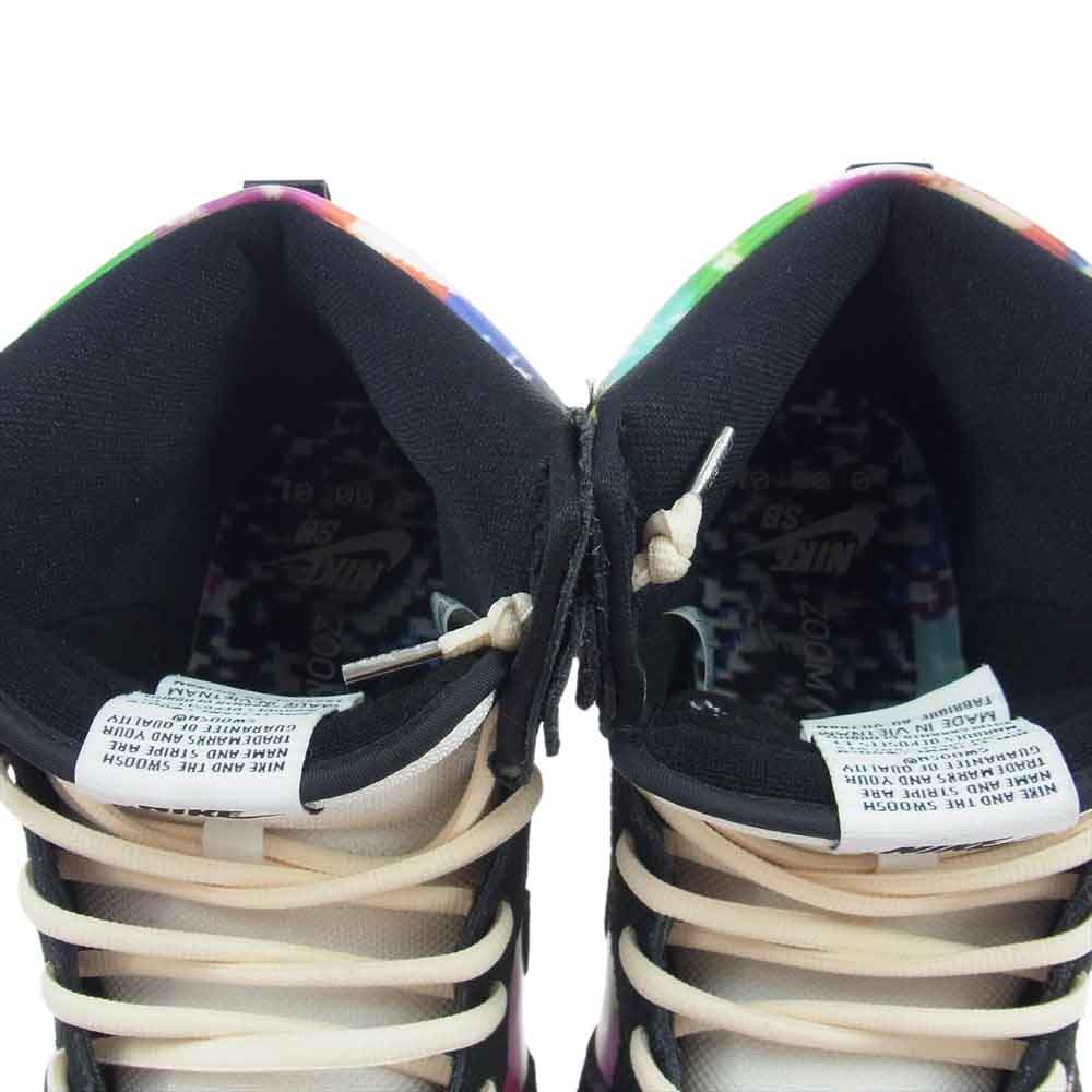 NIKE ナイキ CZ2253-100 SB DUNK HIGH PRO TEST PATTERN ダンク ハイ プロ テストパターン スニーカー マルチカラー系 27.5cm【中古】