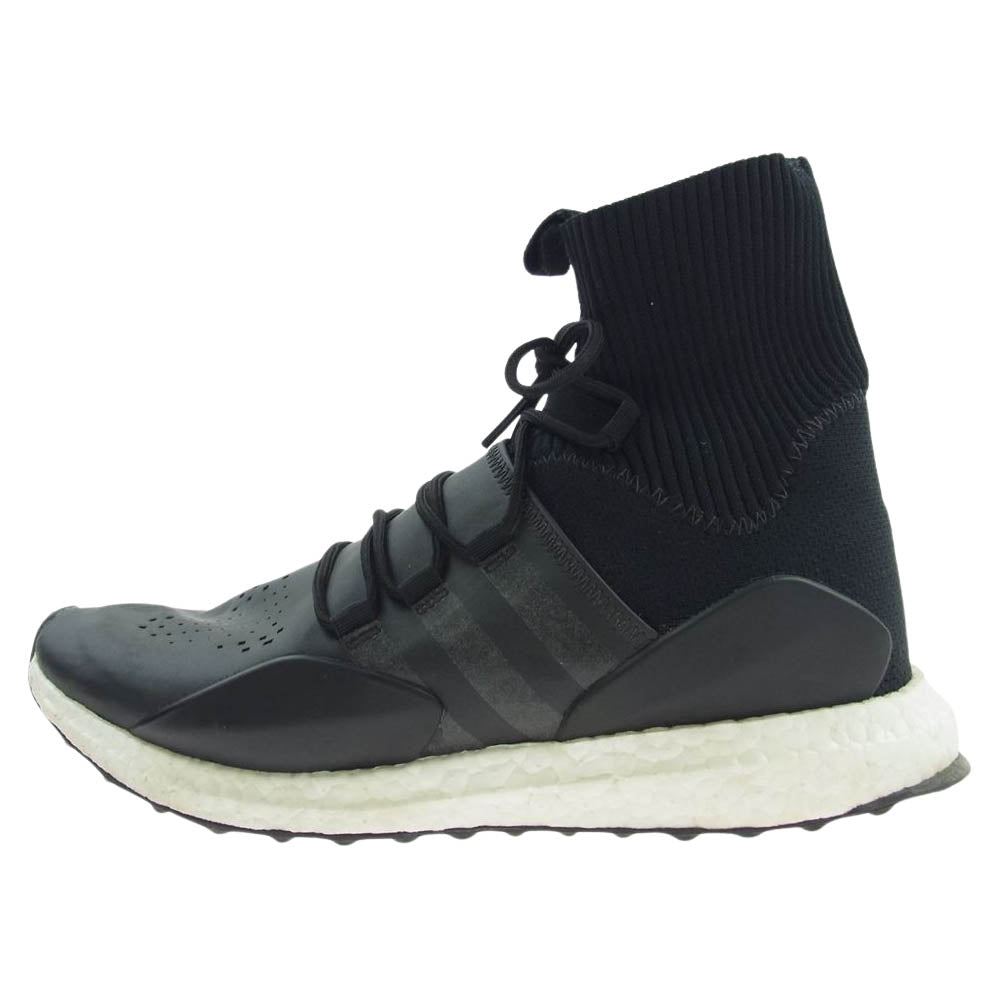 Y-3 Yohji Yamamoto ワイスリー ヨウジヤマモト AQ3383 APPROACH アプローチ ハイカット スニーカー ブラック系 26.5cm【中古】