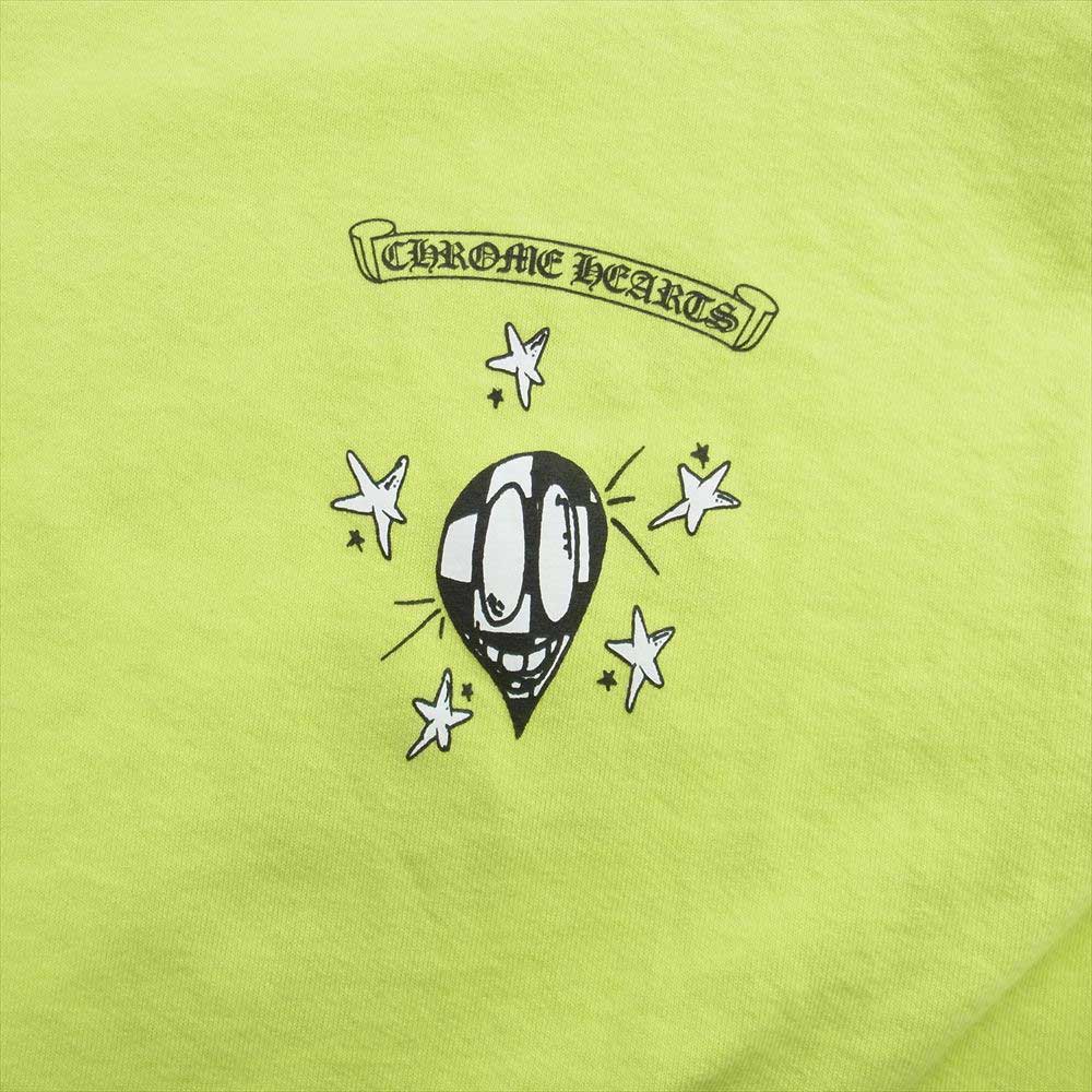 CHROME HEARTS クロムハーツ（原本無） PPO HRDWR GRN SWTSHRT MATTY BOY マッティボーイ プリント ハードウェア グリーン スウェット トレーナー ライトグリーン系 XL【中古】