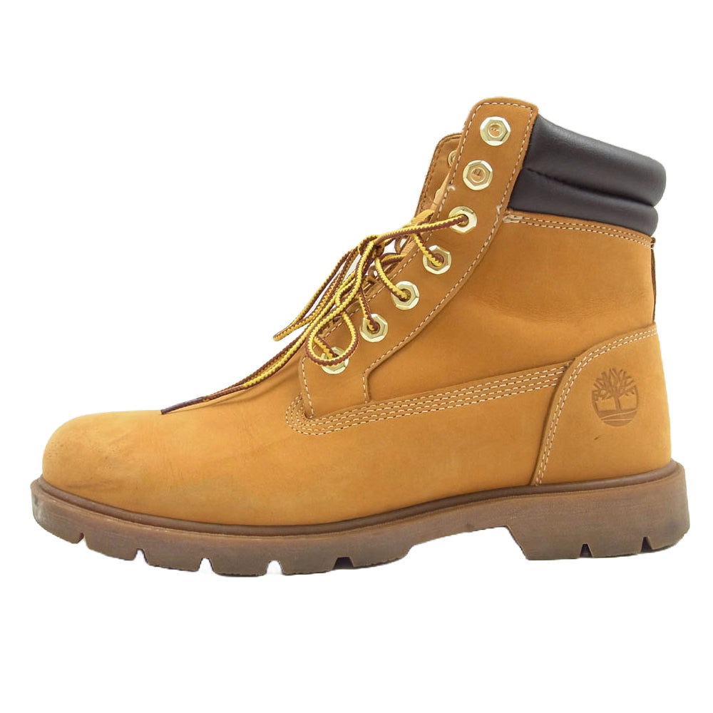 Timberland ティンバーランド A10DR YOUTH 6 INCH BASIC BOOT 6インチ ベーシック ブーツ ライトブラウン系 26.5cm【中古】