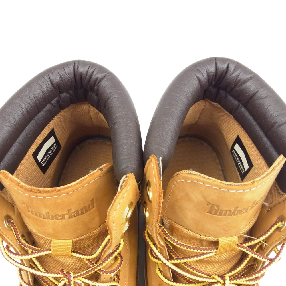 Timberland ティンバーランド A10DR YOUTH 6 INCH BASIC BOOT 6インチ ベーシック ブーツ ライトブラウン系 26.5cm【中古】