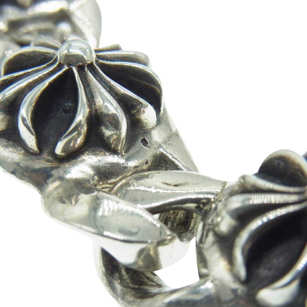 CHROME HEARTS クロムハーツ（原本無） CROSS 5LINK クロスリンク ブレスレット 5リンク シルバー系【中古】