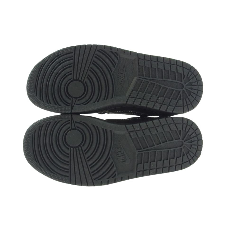 NIKE AIR JORDAN ナイキ ジョーダン DM7866-001 × Travis Scott Air Jordan 1 LOW OG BLACK PHANTOMP ブラックファントム スニーカー ブラック系 24.0cm【中古】