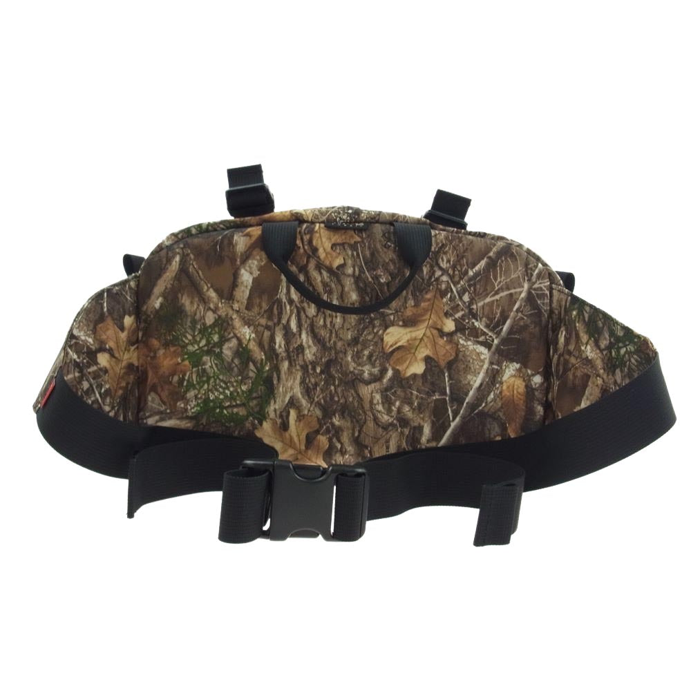 Supreme シュプリーム 19AW Waist Bag Real Tree Camo リアルツリーカモ ウェストバッグ カーキ系【美品】【中古】
