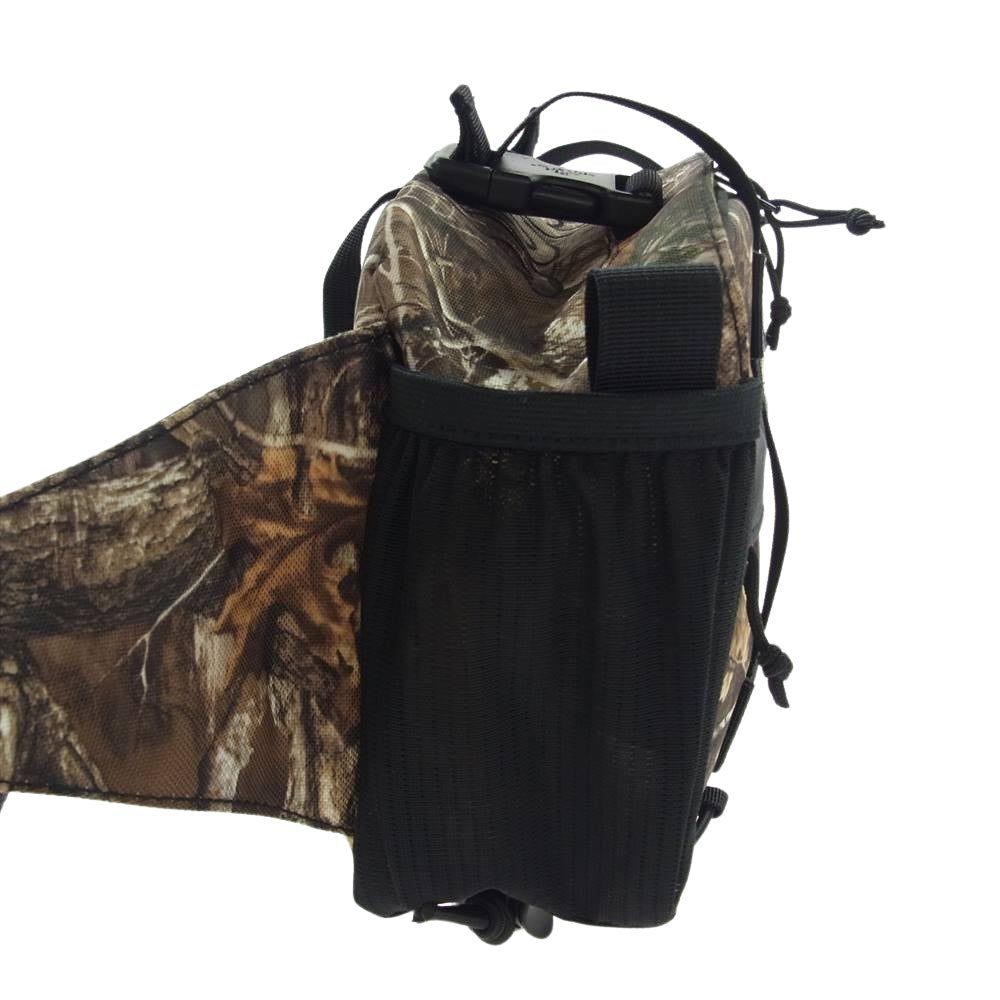Supreme シュプリーム 19AW Waist Bag Real Tree Camo リアルツリーカモ ウェストバッグ カーキ系【美品】【中古】
