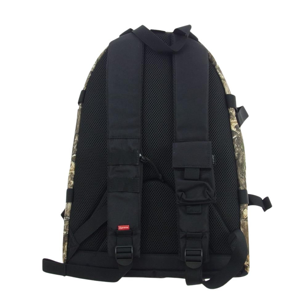Supreme シュプリーム 19AW Backpack Real Tree Camo リアルツリーカモ バッグパック リュック ブラウン系【極上美品】【中古】