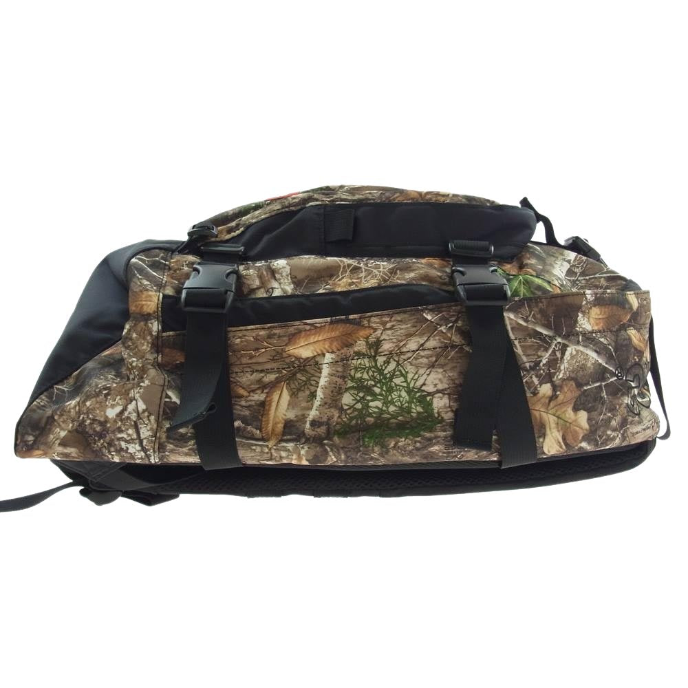 Supreme シュプリーム 19AW Backpack Real Tree Camo リアルツリーカモ バッグパック リュック ブラウン系【極上美品】【中古】