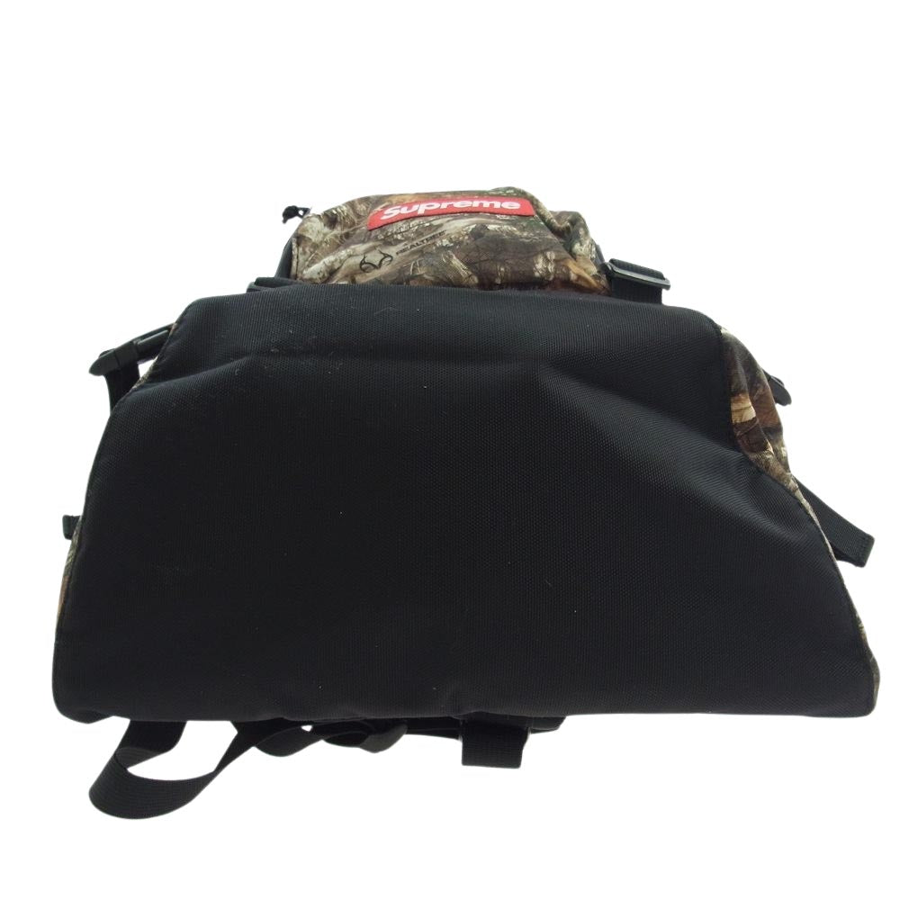 Supreme シュプリーム 19AW Backpack Real Tree Camo リアルツリーカモ バッグパック リュック ブラウン系【極上美品】【中古】