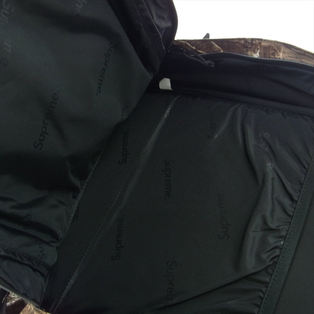 Supreme シュプリーム 19AW Backpack Real Tree Camo リアルツリーカモ バッグパック リュック ブラウン系【極上美品】【中古】