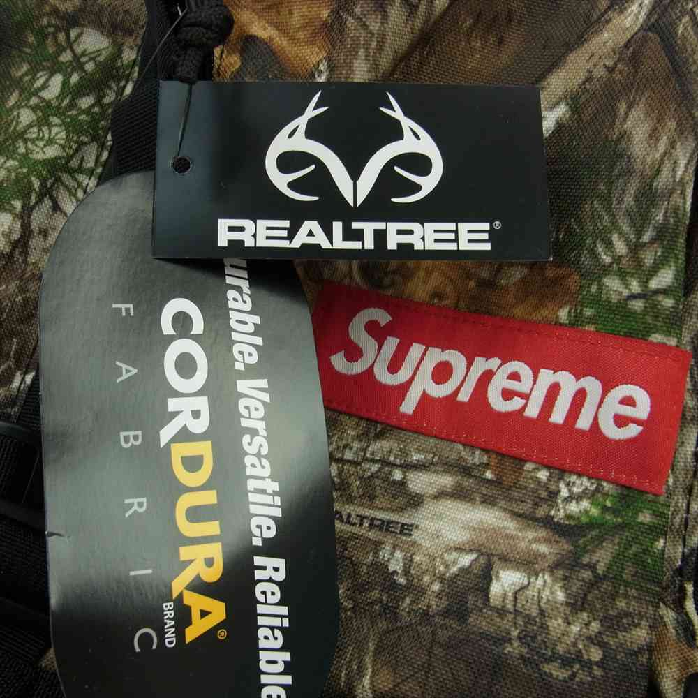 Supreme シュプリーム 19AW Backpack Real Tree Camo リアルツリーカモ バッグパック リュック ブラウン系【極上美品】【中古】