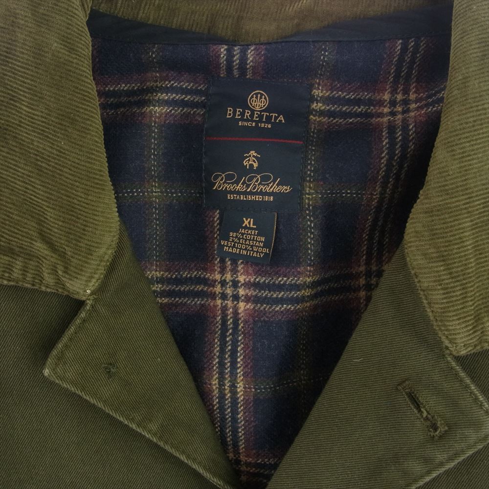 Brooks Brothers ブルックスブラザーズ × BERETTA ベレッタ ハンティング ジャケット カーキ系 XL【中古】