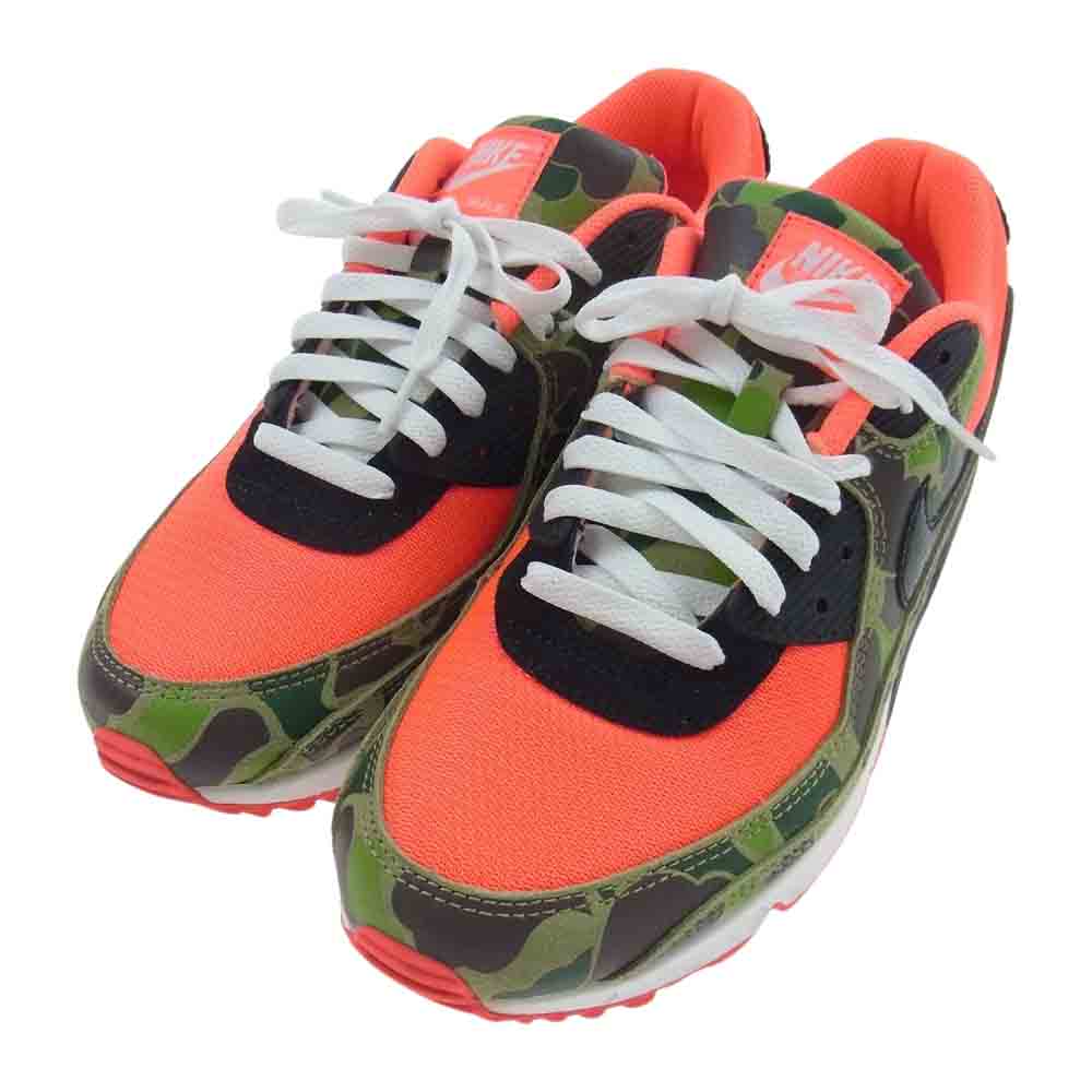 NIKE ナイキ CW6024-600 × atmos AIR MAX 90 DUCK CAMO アトモス エアマックス90 ダックカモ スニーカー マルチカラー系 28.5cm【中古】