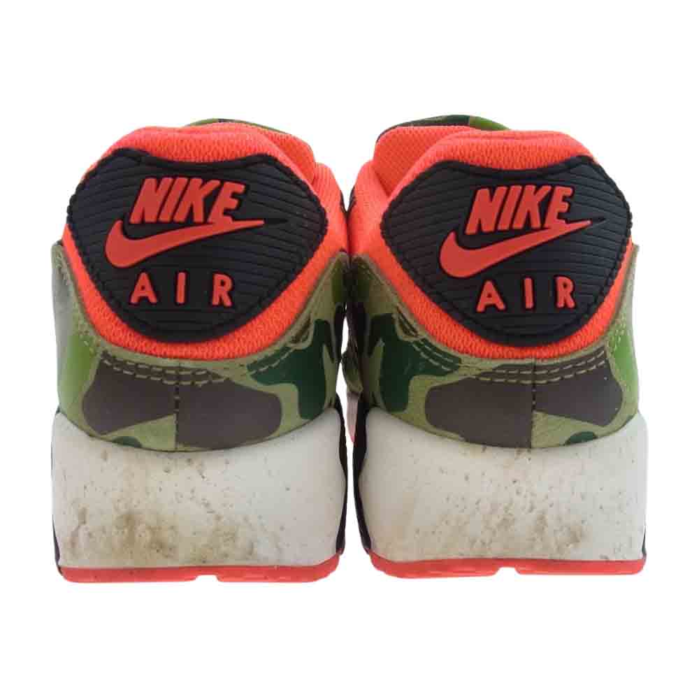 NIKE ナイキ CW6024-600 × atmos AIR MAX 90 DUCK CAMO アトモス エアマックス90 ダックカモ スニーカー マルチカラー系 28.5cm【中古】