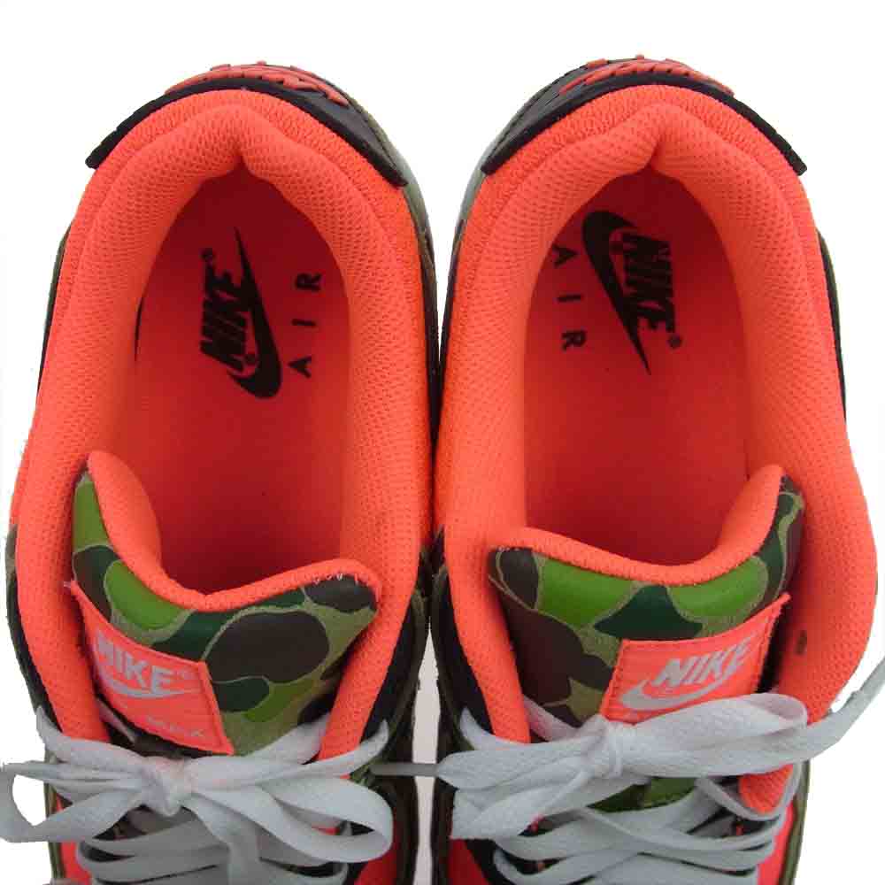 NIKE ナイキ CW6024-600 × atmos AIR MAX 90 DUCK CAMO アトモス エアマックス90 ダックカモ スニーカー マルチカラー系 28.5cm【中古】