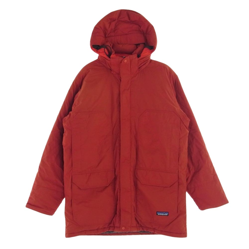 patagonia パタゴニア GUIDE PARKA ガイド パーカー 中綿 ジャケット オレンジレッド系 XS【中古】