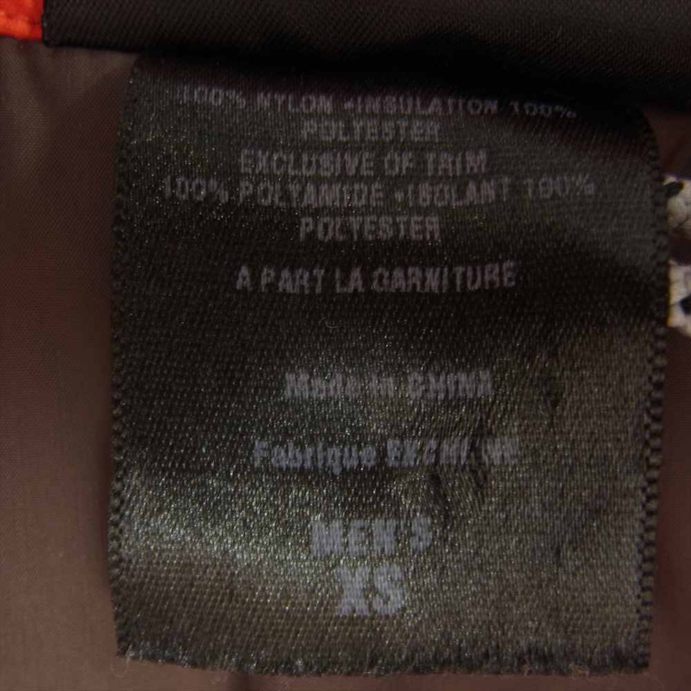 patagonia パタゴニア GUIDE PARKA ガイド パーカー 中綿 ジャケット オレンジレッド系 XS【中古】