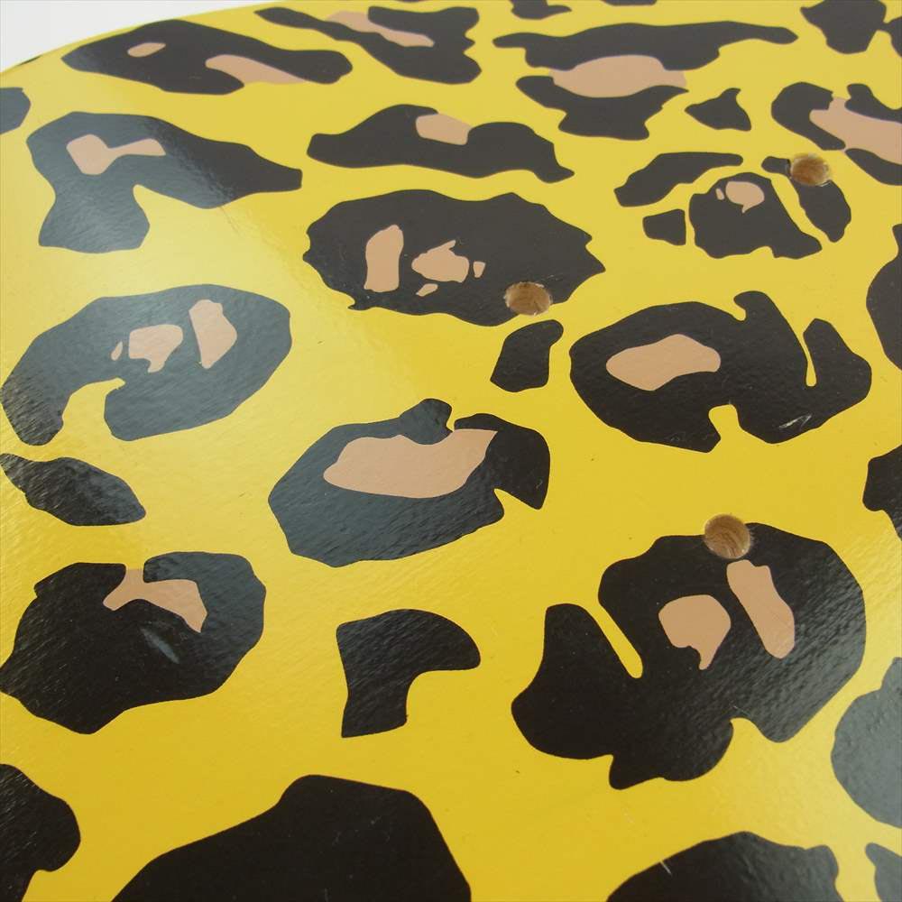 A BATHING APE アベイシングエイプ サルカモ カモフラ スケートデッキ イエロー イエロー系【中古】