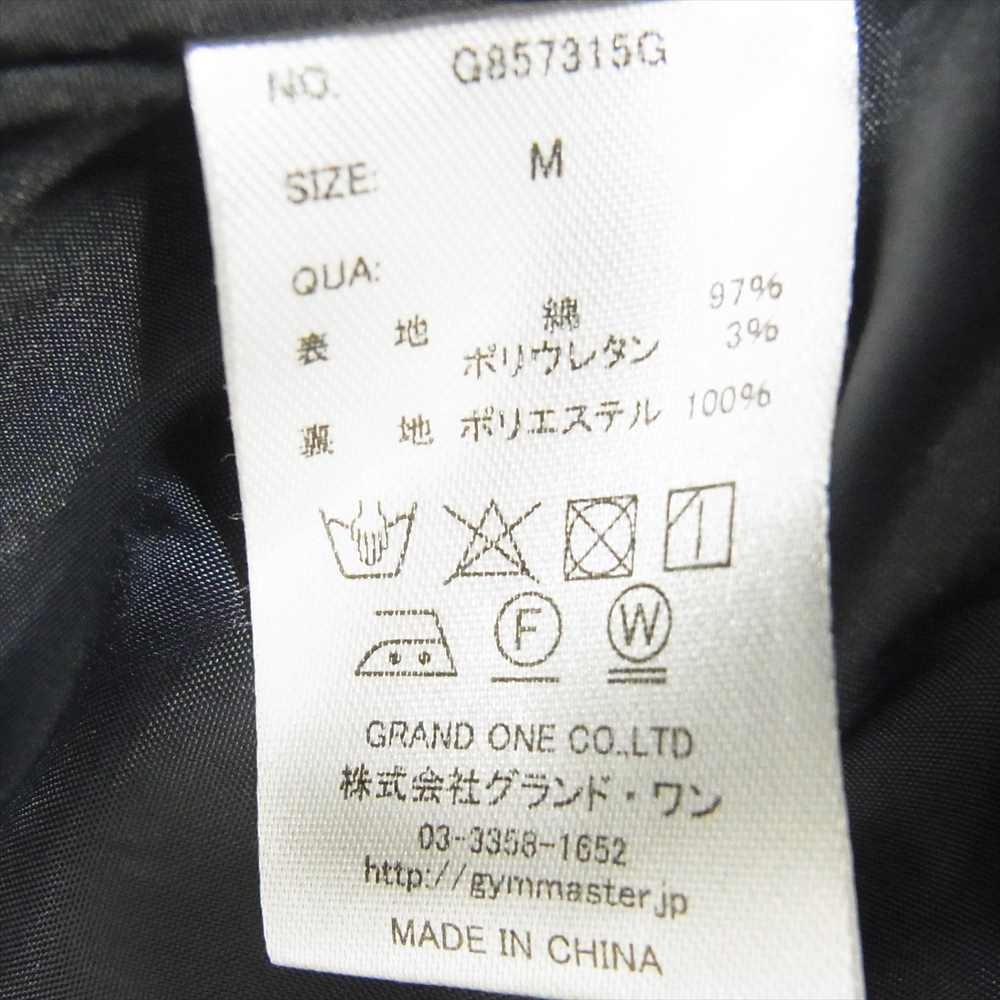 gymmaster ジムマスター G857315G 3WAY ジャーマン クロス マウンテン パーカー ネイビー系 M【中古】