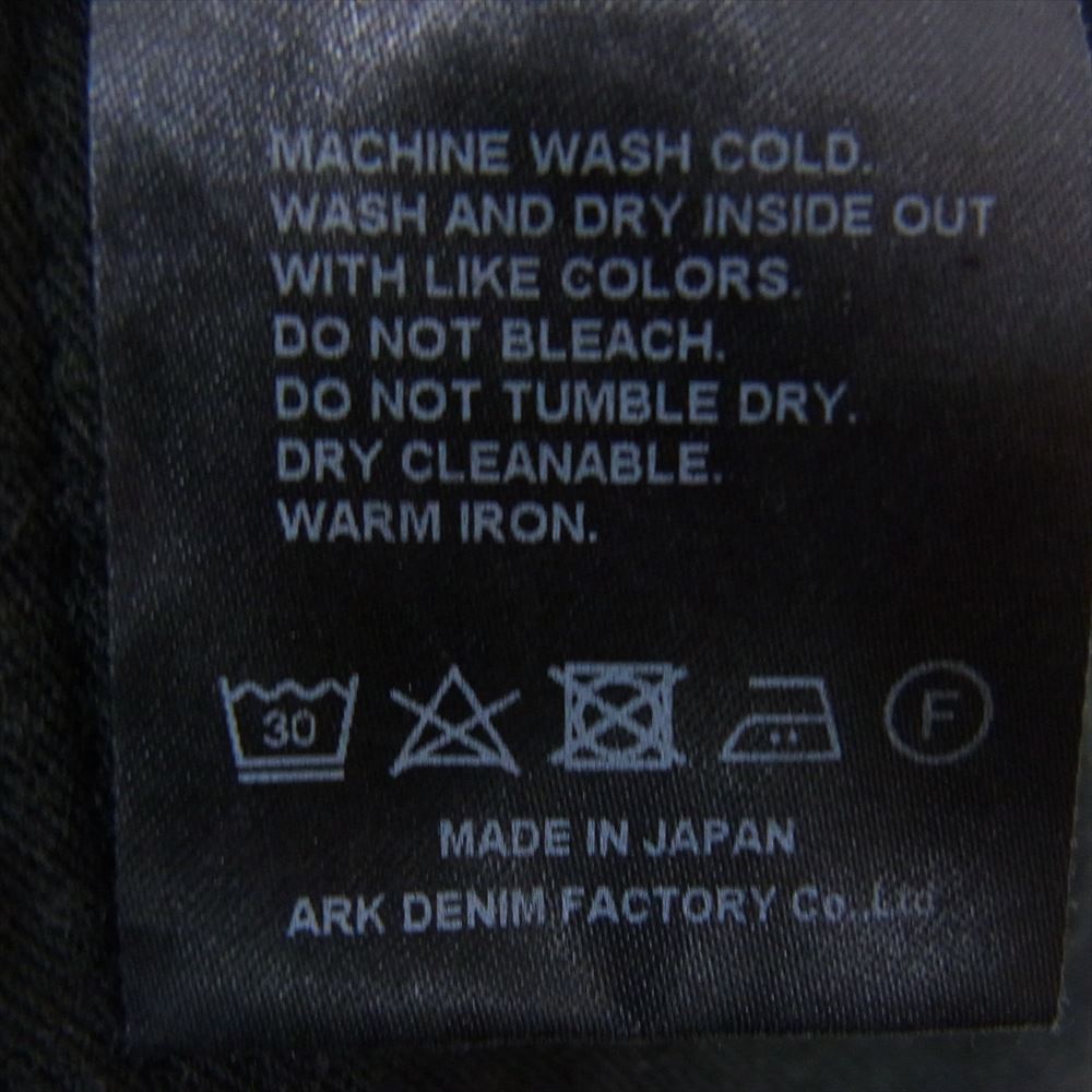 MINEDENIM マインデニム FPK107NUD-93-282 S.Slim STR 5ポケット USD スキニー デニムパンツ ジーンズ ブラック系 5【極上美品】【中古】