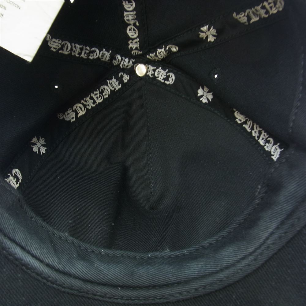 CHROME HEARTS クロムハーツ（原本無） 国内正規品 Tonal Cross Trucker Cap CHクロス刺繍 トラッカーキャップ ブラック系 ONE SIZE（53-60cm）【中古】