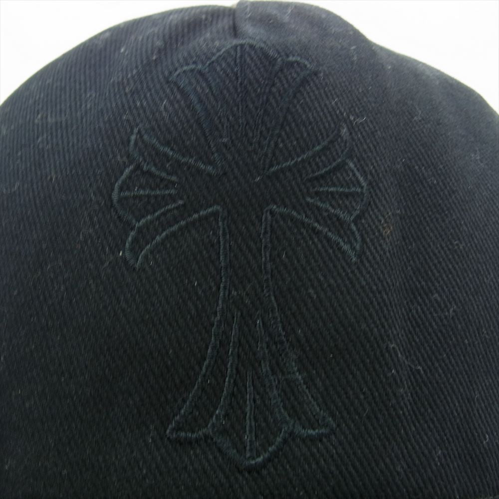 CHROME HEARTS クロムハーツ（原本無） 国内正規品 Tonal Cross Trucker Cap CHクロス刺繍 トラッカーキャップ ブラック系 ONE SIZE（53-60cm）【中古】