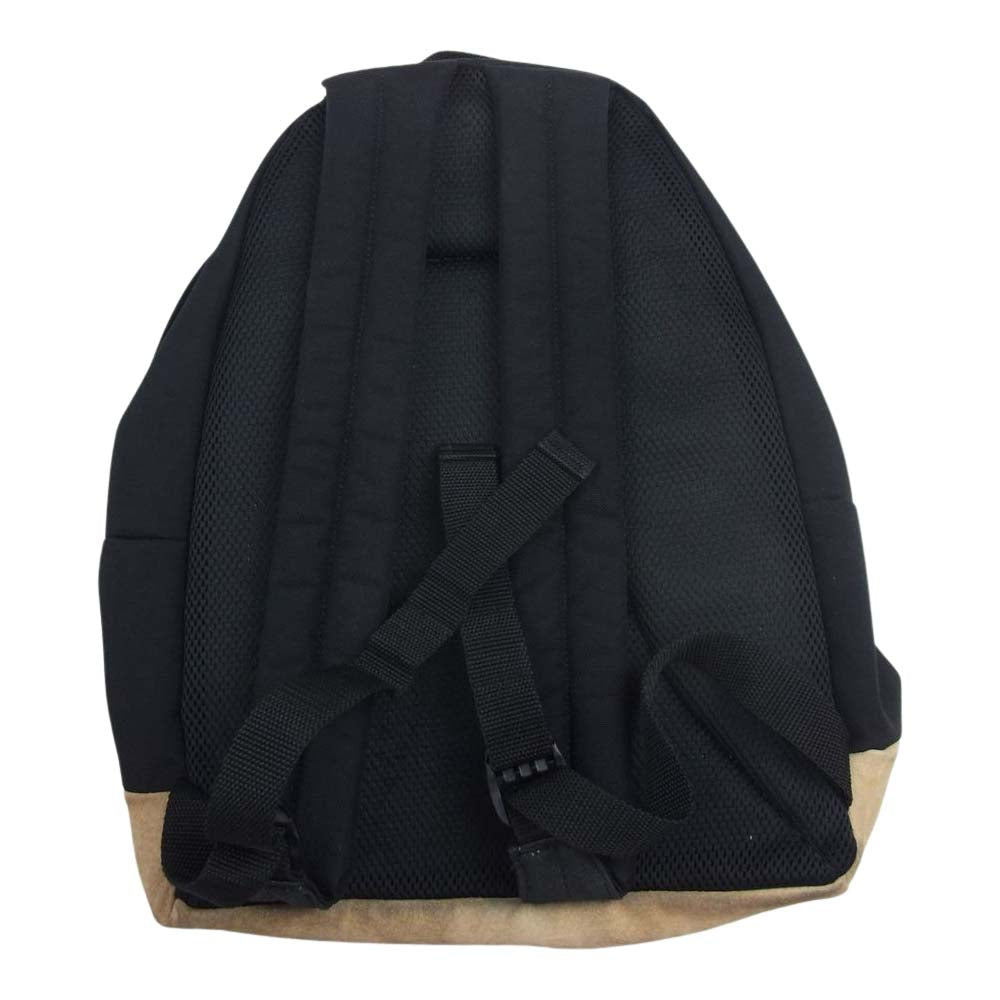 Manhattan Portage マンハッタンポーテージ スエード切替 バックパック リュック ブラック系【中古】