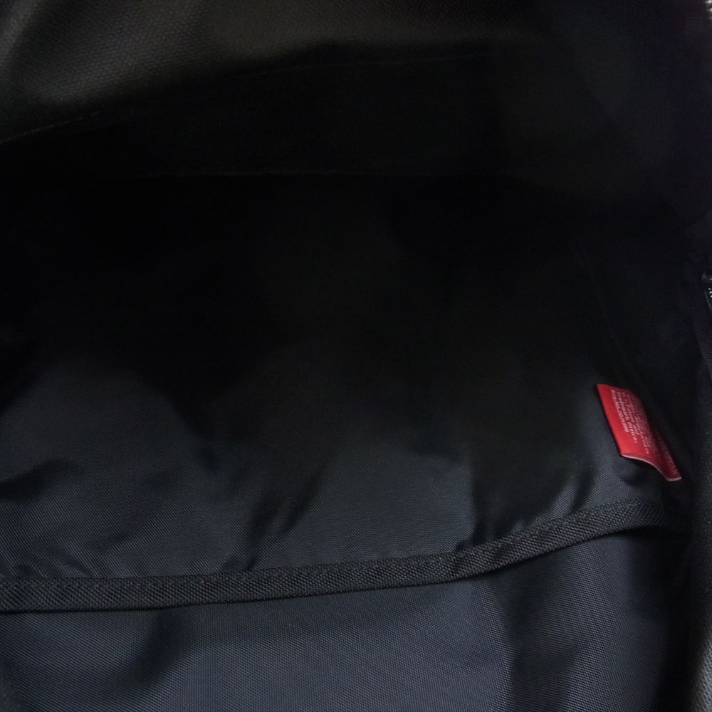 Manhattan Portage マンハッタンポーテージ スエード切替 バックパック リュック ブラック系【中古】