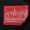 Manhattan Portage マンハッタンポーテージ スエード切替 バックパック リュック ブラック系【中古】