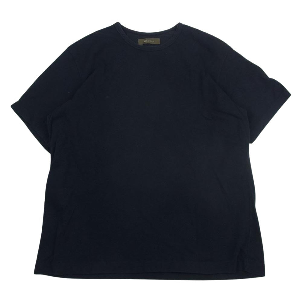 Y's Yohji Yamamoto ワイズ ヨウジヤマモト Y's for men ワイズフォーメン フラワー バック プリント 半袖 Tシャツ ブラック系 3【中古】