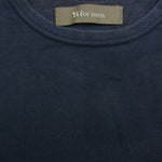 Y's Yohji Yamamoto ワイズ ヨウジヤマモト Y's for men ワイズフォーメン フラワー バック プリント 半袖 Tシャツ ブラック系 3【中古】