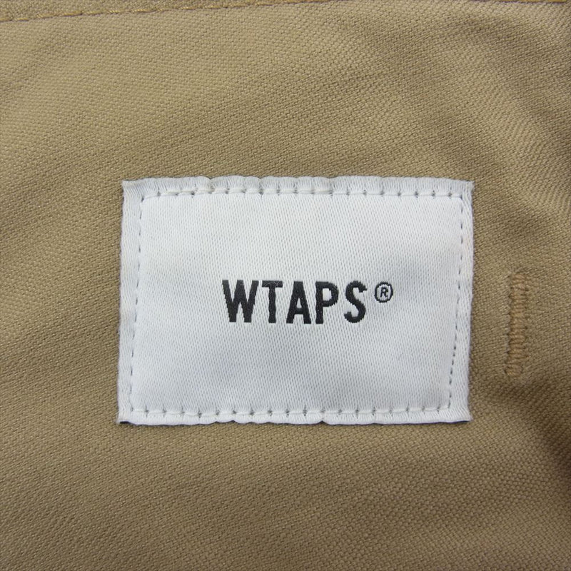 WTAPS ダブルタップス 19SS 191WVDT-PTM02 JUNGLE ENGLAND 01 ジャングル イングランド カーゴ ミリタリー パンツ ベージュ系 01【中古】