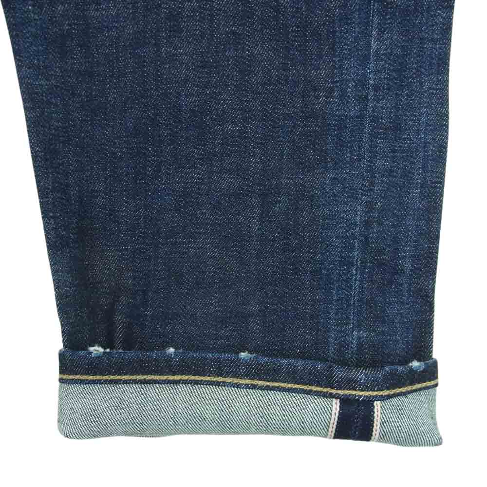 REPLAY リプレイ STRETCH SELVEDGE セルビッチ リペア ストレート デニム パンツ トルコ製 インディゴブルー系 W30 L32【中古】