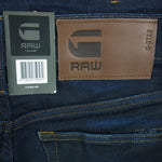 G-STAR ジースター 51003-7209-89 3301 Regular Tapered Jeans テーパード デニム パンツ インディゴブルー系 W27 L30【美品】【中古】