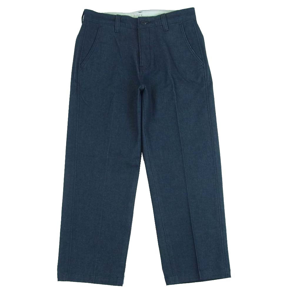 Levi's リーバイス A1223-0000 スタプレ ワイド デニム トラウザー パンツ インディゴブルー系 W28【美品】【中古】