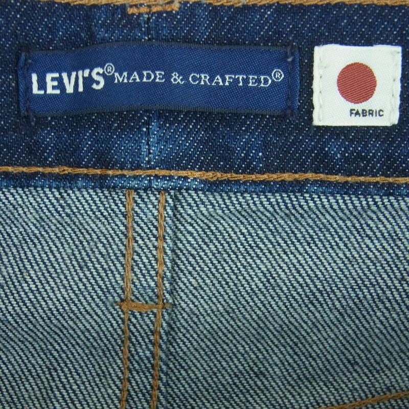 Levi's リーバイス PC9-56518-0008 MADE&CRAFTED 502 RESIN テーパード デニム パンツ ジーンズ インディゴブルー系 W29 L32【美品】【中古】